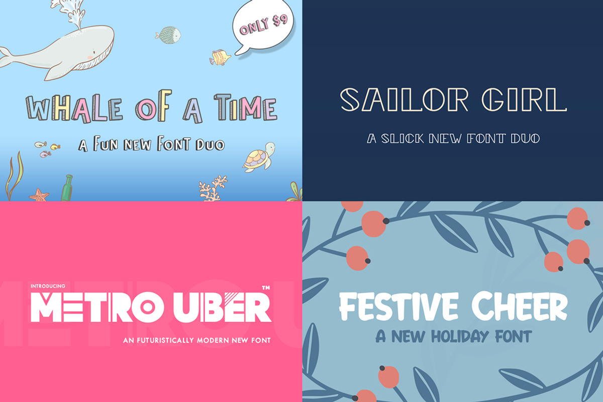 The HUGE Font Bundle (98% OFF) SALE, a Sans Serif Font by Salt & Pepper Designs (Photo 173 of 185)