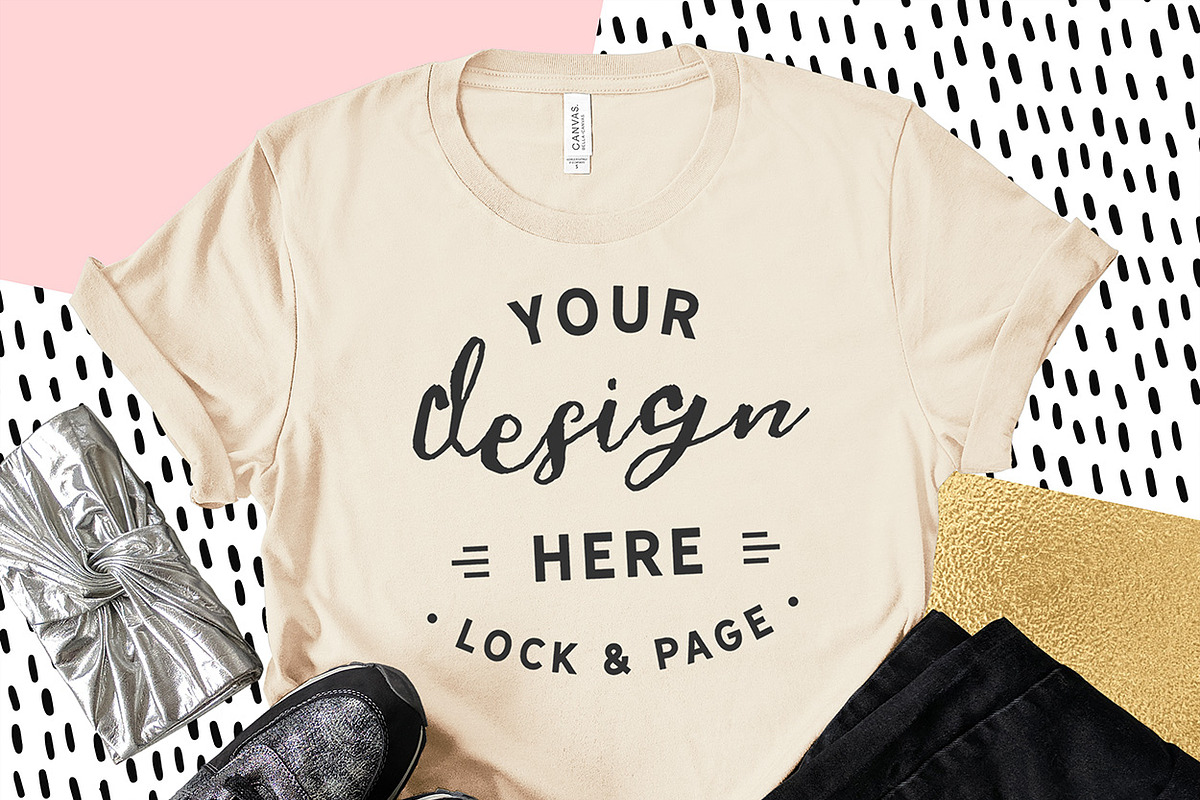 Bella Canvas 3001 Graphic Mockups, a Shirt Mockup by lock and page (Photo 11 of 65)