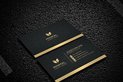 Golden Business Card, a Business Card Template by Creative_Arts (Thumbnail 2 of 4)