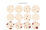 Rainbow ladybug patterns collection, a Pattern Graphic by Svitlana Kharchuk (Thumbnail 2 of 11)