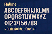 Flatline - Display Sans, a Slab Serif Font by Alpaprana (Thumbnail 9 of 11)