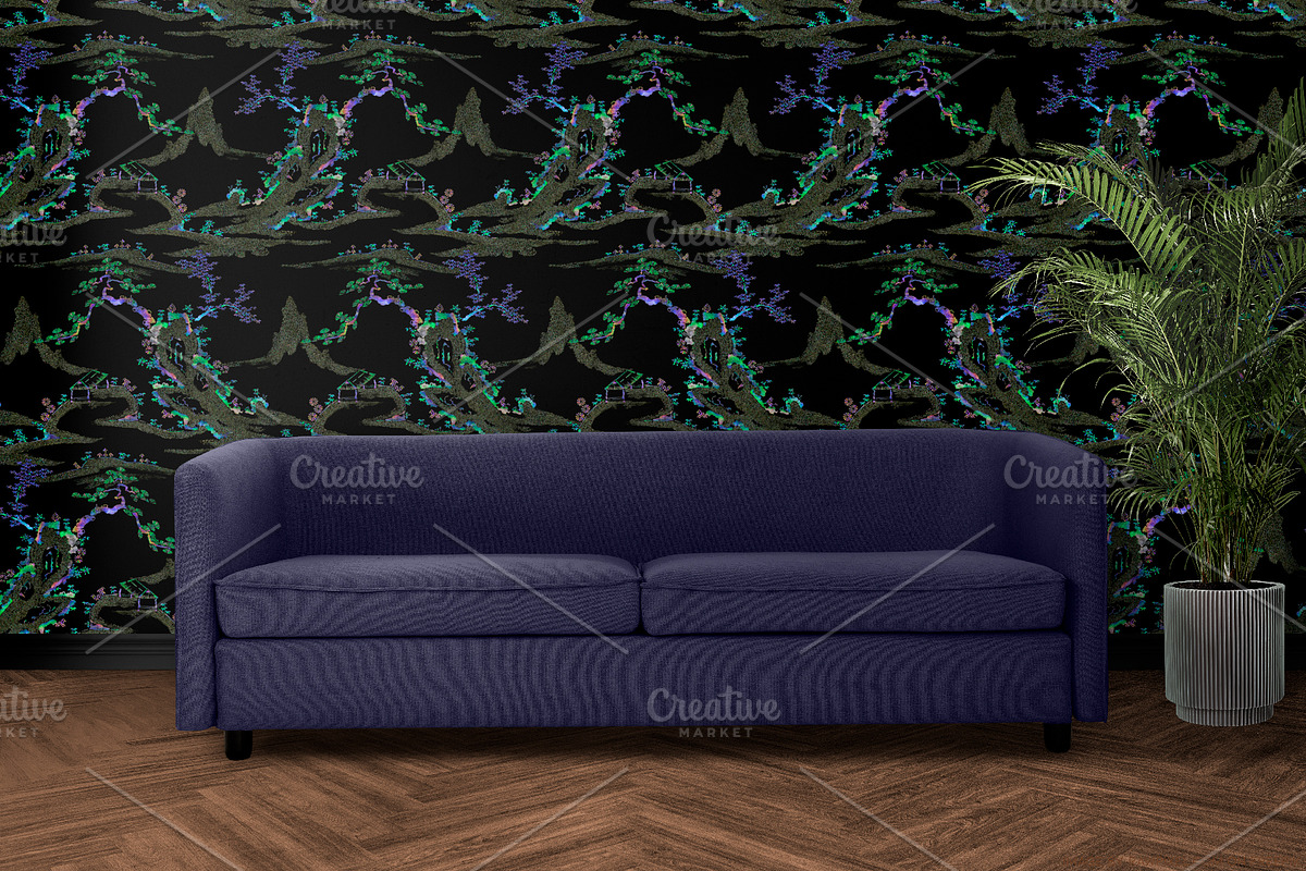 Abalone Garden | 6 Seamless Patterns, a Pattern Graphic by PATTERNBASE (Photo 5 of 8)
