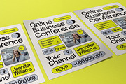 Beige Neo Brutalism Business Flyer, a Flyer Template by graphicook (Thumbnail 3 of 3)