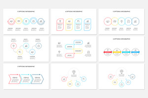 Keynote Line Infographics