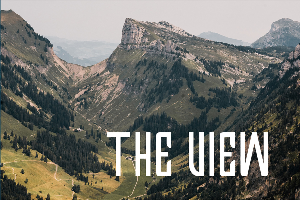 Valkrye | Modern Font, a Sans Serif Font by Muntab_Art (Photo 3 of 7)