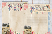 Circus Vintage Envelope and Ephemera, a Decorative Illustration by Print Haven Mochi Vintage (Thumbnail 2 of 6)