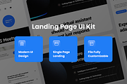 Artificial Intelligence Landing Page, a Landing Page Template by SquidPixey (Thumbnail 3 of 5)