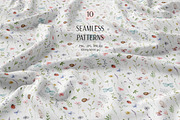 Summer Watercolor Wildflowers, a Decorative Illustration by Les Frolova (Thumbnail 10 of 11)