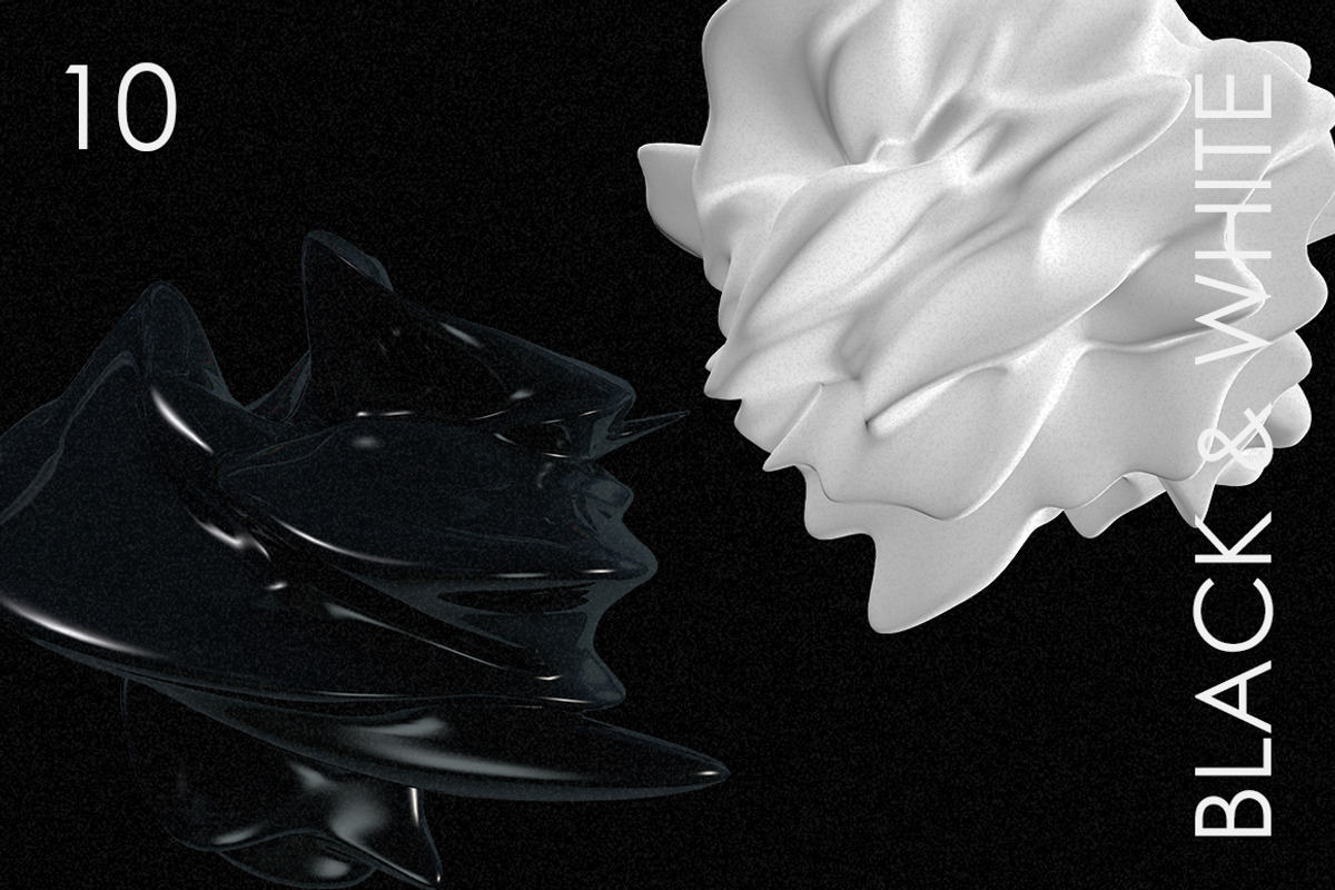 60 Abstract renders - BUNDLE, an Object Graphic by ghost friend's shop (Photo 9 of 12)