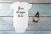 Christmas t-shirts, bodysuit mockups, a Print Template by MockupMarket (Thumbnail 16 of 27)