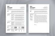 Professional Resume, a Resume Template by Blackcloud_Creations (Thumbnail 3 of 5)