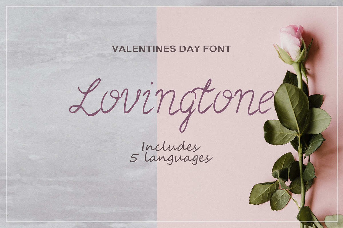 25 Valentine's Day Fonts, a Font by Eldamar Studio (Photo 38 of 51)