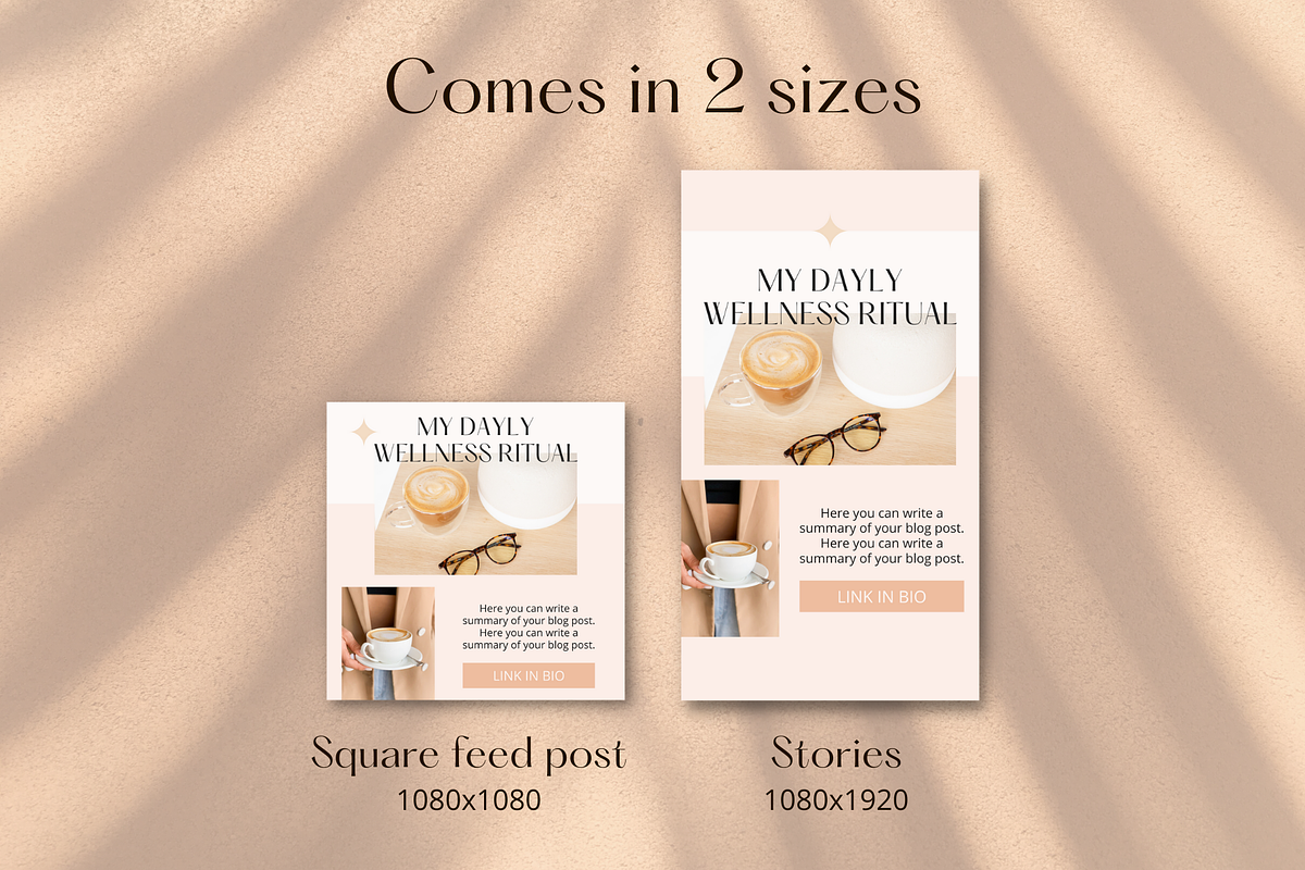 Instagram Creator Canva templates, a Social Media Template by DesignKora (Photo 3 of 19)