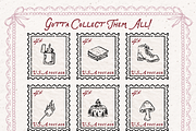 Camping Clipart, Summer Camp Set, an Object Illustration by The October Creative (Thumbnail 6 of 6)