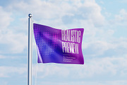 Flag Mockup, an Advertising Mockup by SLAB! Design (Thumbnail 3 of 6)