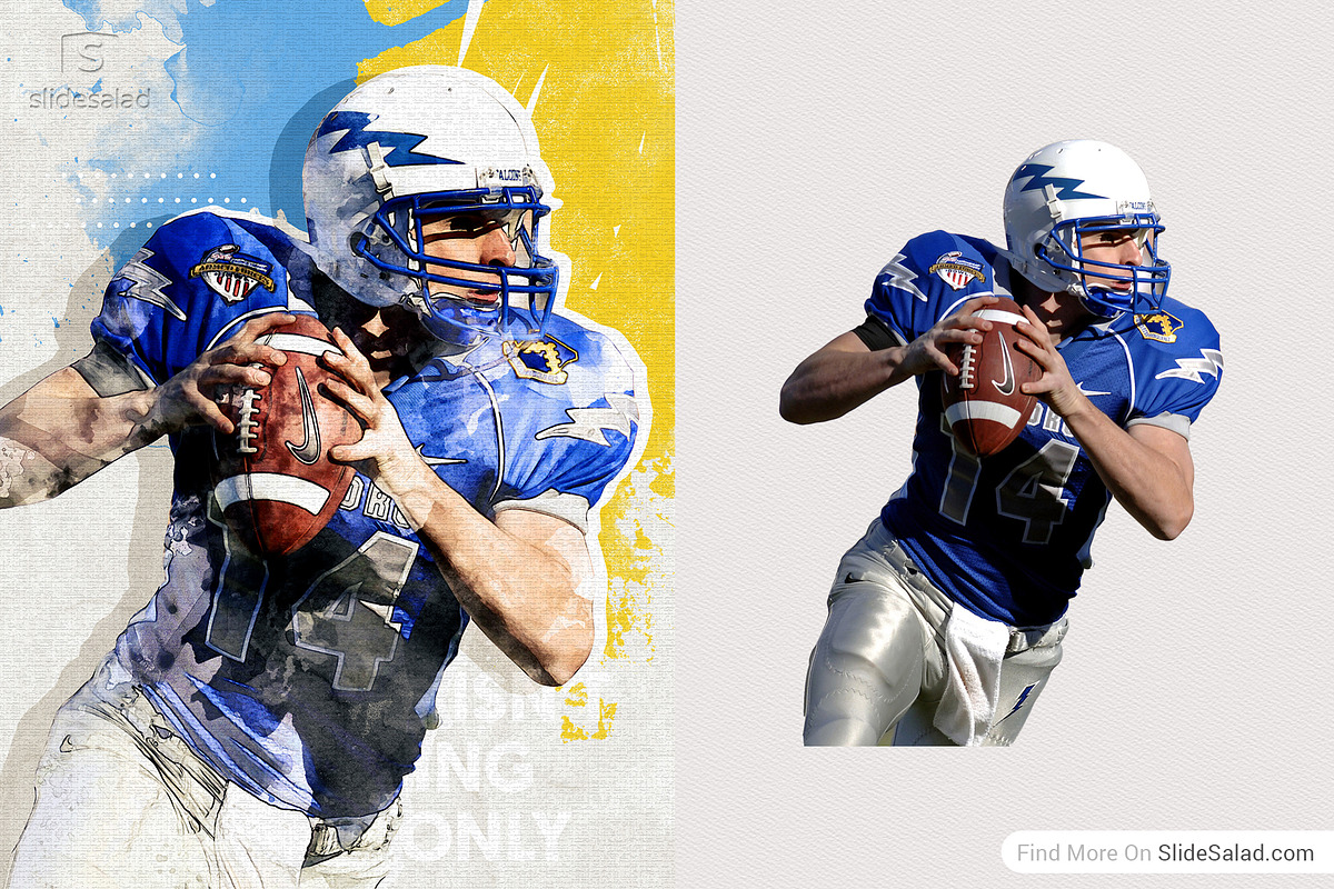 Top Modern Sports Photoshop Mock-Ups, an Action Add-On by SlideSalad (Photo 18 of 37)