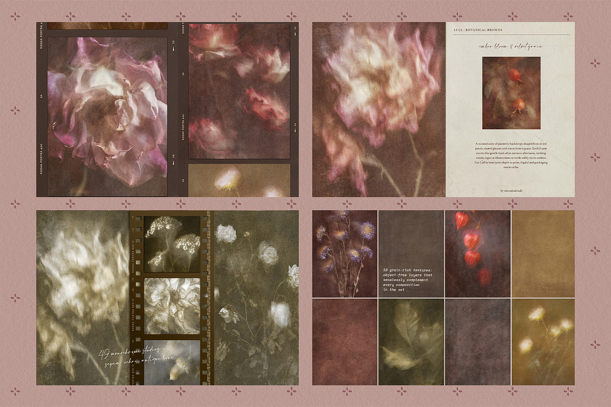 Flora Bundle - Floral Backgrounds, a Background Graphic by alonahaidash (Photo 22 of 24)