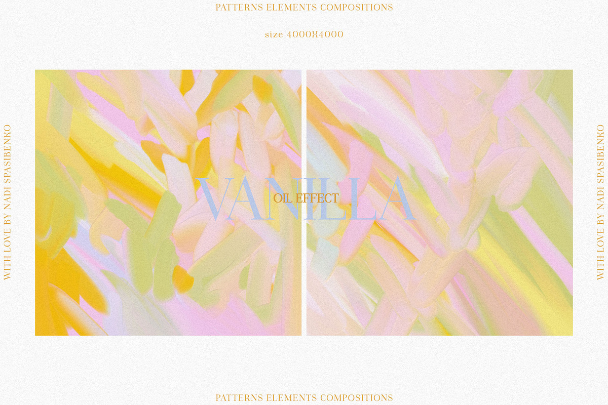 Vanilla Abstract || Oil Effect Set, a Wallpaper Graphic by nadispasibenko (Photo 5 of 10)