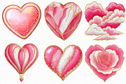 Valentine's Clipart Heart PNG, an Illustration by Libby Wishes (Thumbnail 4 of 5)