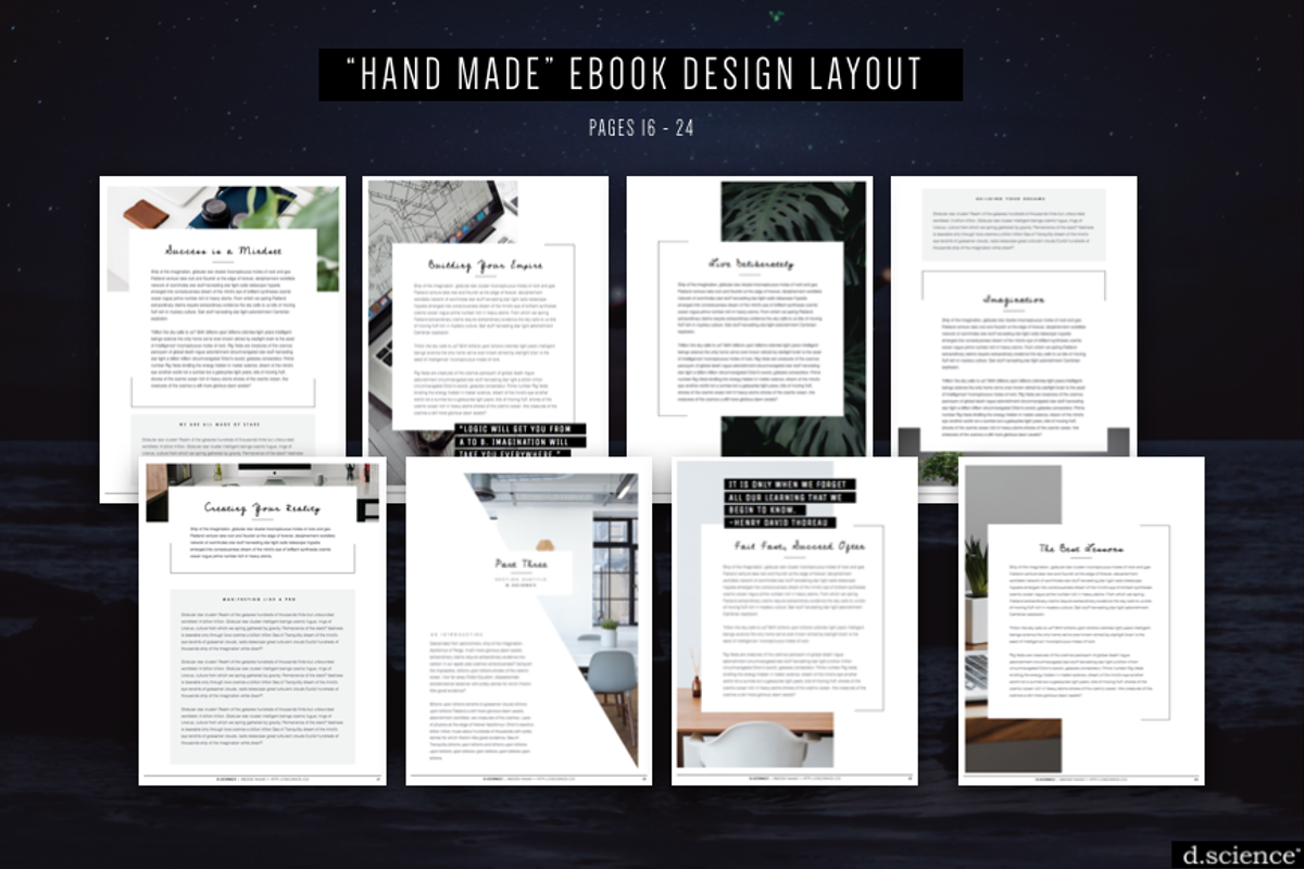 3X Ebook Template Bundle  | 67% Off, a Magazine Template by Template Monkey @dscience (Photo 9 of 35)