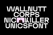 Wallnutt Corps Bold, a Sans Serif Font by Here  FF (Thumbnail 1 of 18)