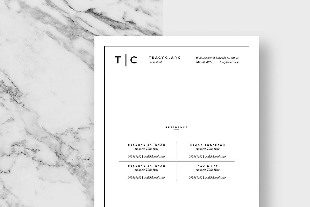 Clean & Simple Resume, a Resume Template by Glowing Pieces (Photo 5 of 5)