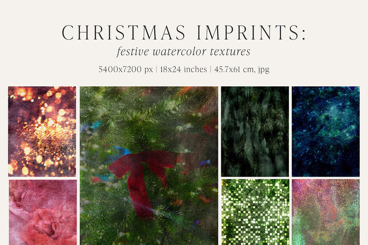 Christmas Backgrounds watercolor, a Background Graphic by Yuliya Derbisheva (Photo 6 of 12)