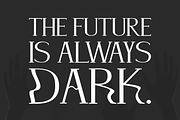 Fade to Darkness Serif, a Serif Font by Beck McCormick (Thumbnail 6 of 10)