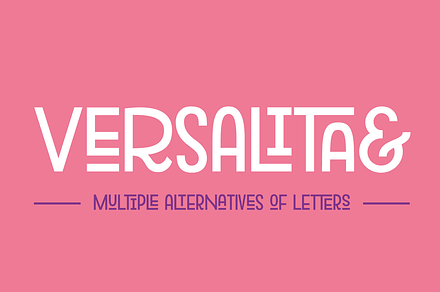 Versalita& - Font