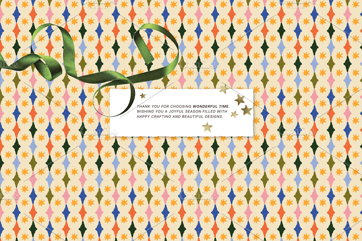 Wonderful Time. Seamless Patterns, a Pattern Graphic by oxygen_8 (Photo 9 of 9)