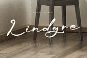 Lindgre, a Script Font by Integritype Studio (Thumbnail 1 of 15)