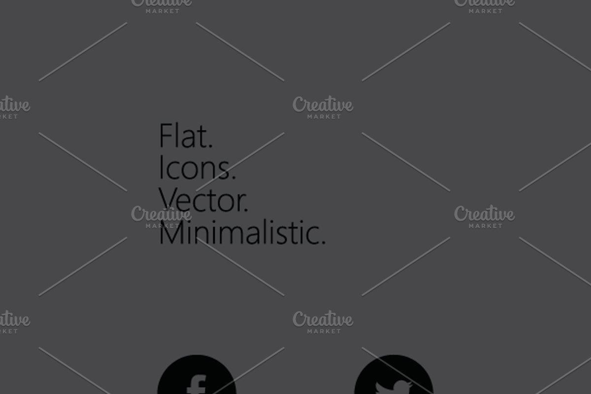 Flat. Icons. Vector. Minimalistic., an Icon by Rob Designs (Photo 3 of 5)