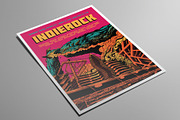 Giant Monster Vector Art Flyer, a Flyer Template by ashenterprise (Thumbnail 2 of 3)