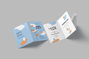 A6 Bifold Greeting Card Mockups, a Product Mockup by DesignNeutrons (Thumbnail 5 of 7)