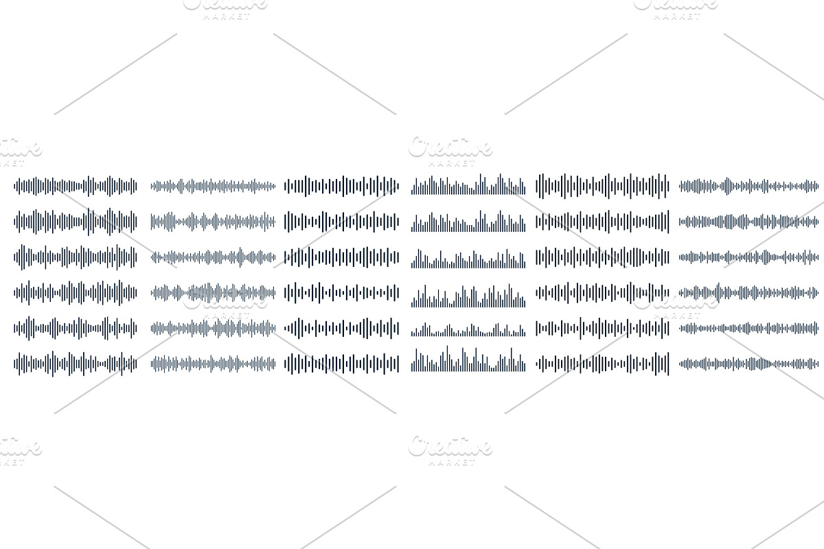 Podcast sound waves, audio, a Technology Illustration by Vector Tradition