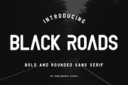 Black Roads - Display Sans Serif, a Sans Serif Font by Sibelumpagi Studio (Thumbnail 1 of 14)