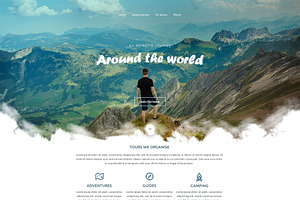 Around the World - PSD Template