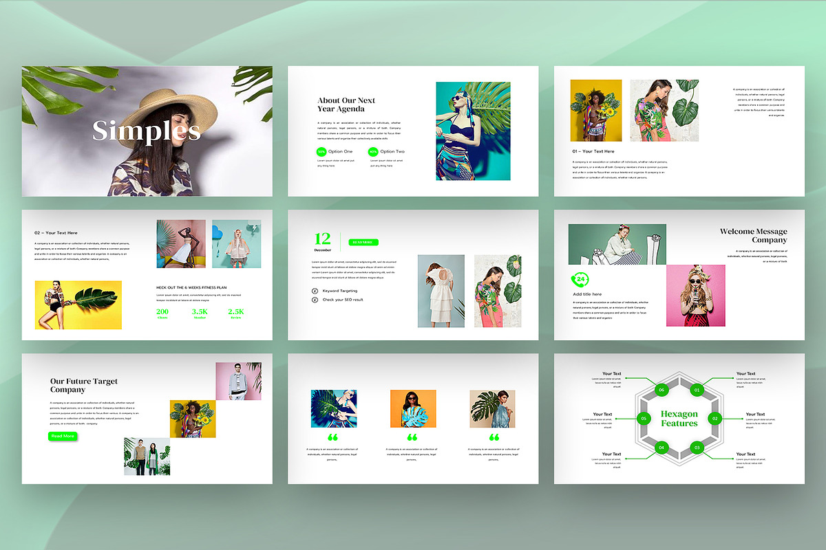 Simpless - Google Slides Template, a Presentation Template by UnicodeID ...