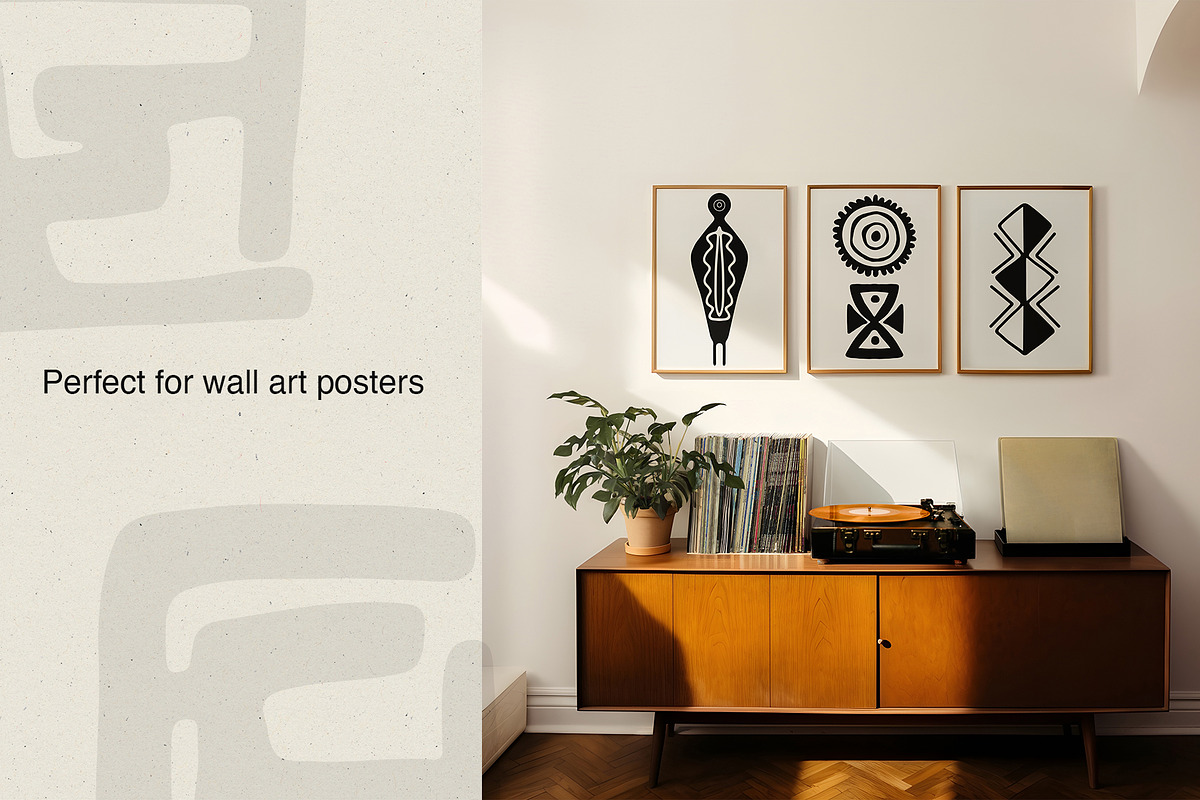African Shape Motifs Collection, a Decorative Illustration by Sweet Fig (Photo 11 of 12)