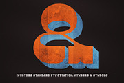 Slab Serif font Circus Freak, a Slab Serif Font by Itsmesimon (Thumbnail 8 of 12)