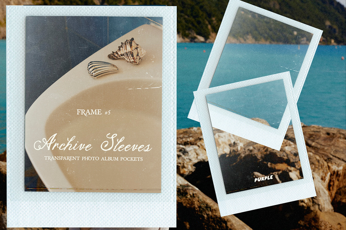 Archive Sleeves: Photo Overlays, a Texture Graphic by Purple (Photo 7 of 11)