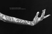 Black Lace Pieces Overlays, a Texture Graphic by Kaleriia (Thumbnail 4 of 9)