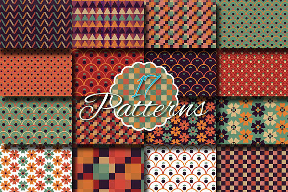 Funky Patterns & Swatches preview 4