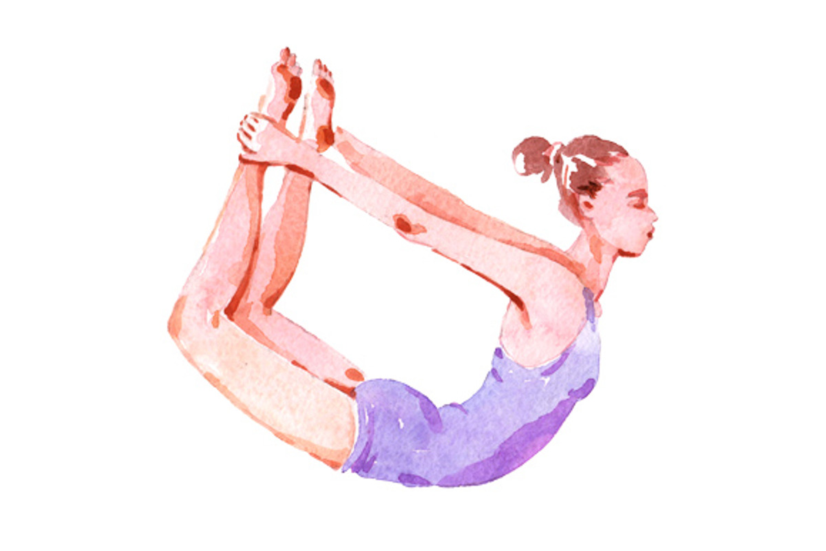 Harmony watercolor clipart set, an Illustration by masha gross (Photo 3 of 4)