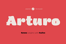 Arturo - 15 Fonts