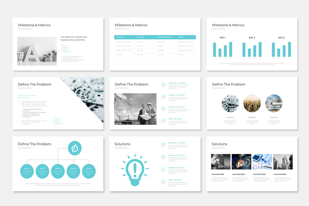 Business Presentation Bundle, a Presentation Template by WhiteGraphic (Photo 10 of 15)