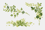 Leafy, a Decorative Illustration by olga.korneeva (Thumbnail 6 of 16)