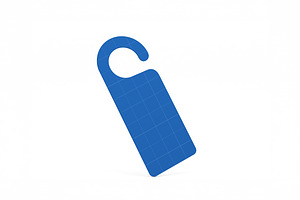 Door Hanger Mockup, a Household Mockup by Qaleb Studio