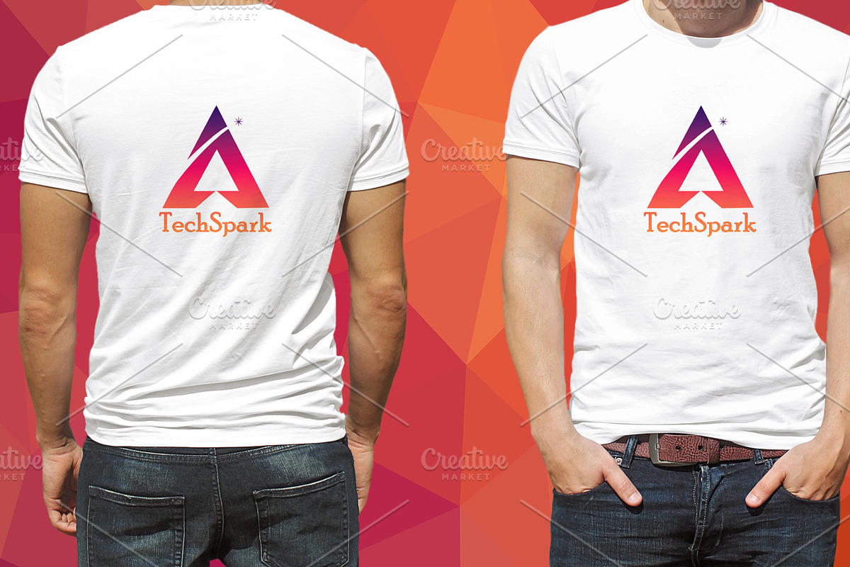 Tech Spark Logo Template Design, a Branding & Logo Template by FusionadCreates (Photo 5 of 6)