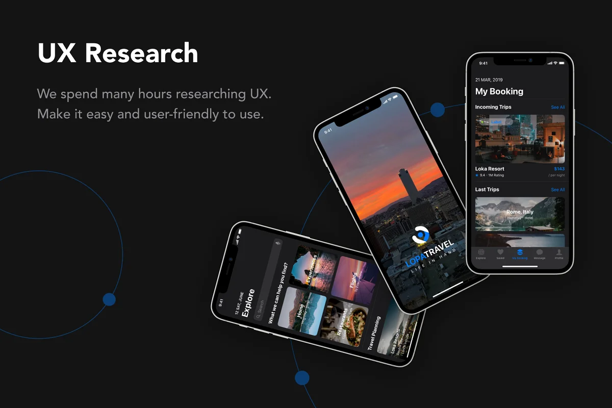 GLORIES - Travel App IOS 14 UI Kit, an App Template by Capi Product (Photo 3 of 6)